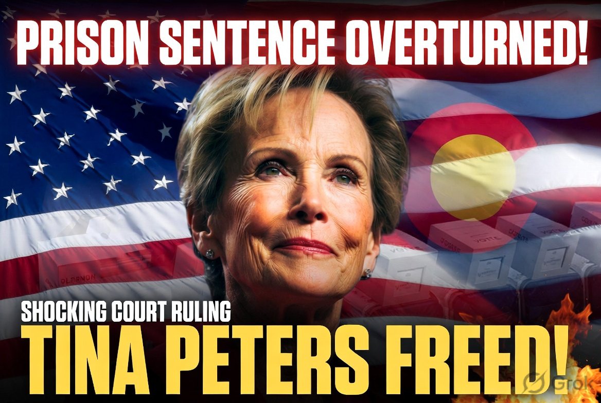 Tina Peters, Colorado election denier, has prison sentence overturned