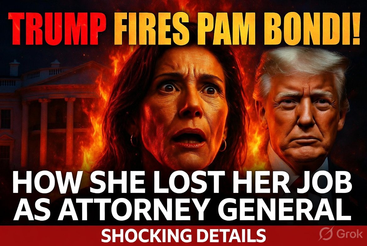 How Pam Bondi Lost Her Job