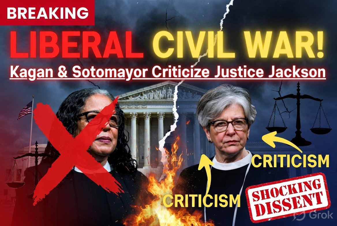 Justice Jackson faces criticism from fellow liberal justices Kagan and Sotomayor