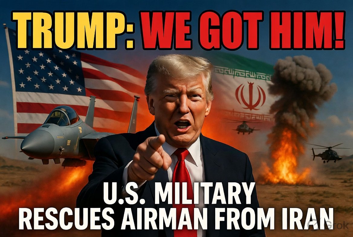 Trump says U.S. military has rescued airman shot down over Iran. Discover what happened, rescue details, and global implications.