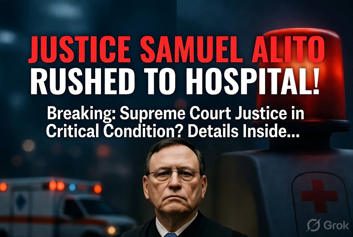 Justice Samuel Alito Was Taken to a Hospital