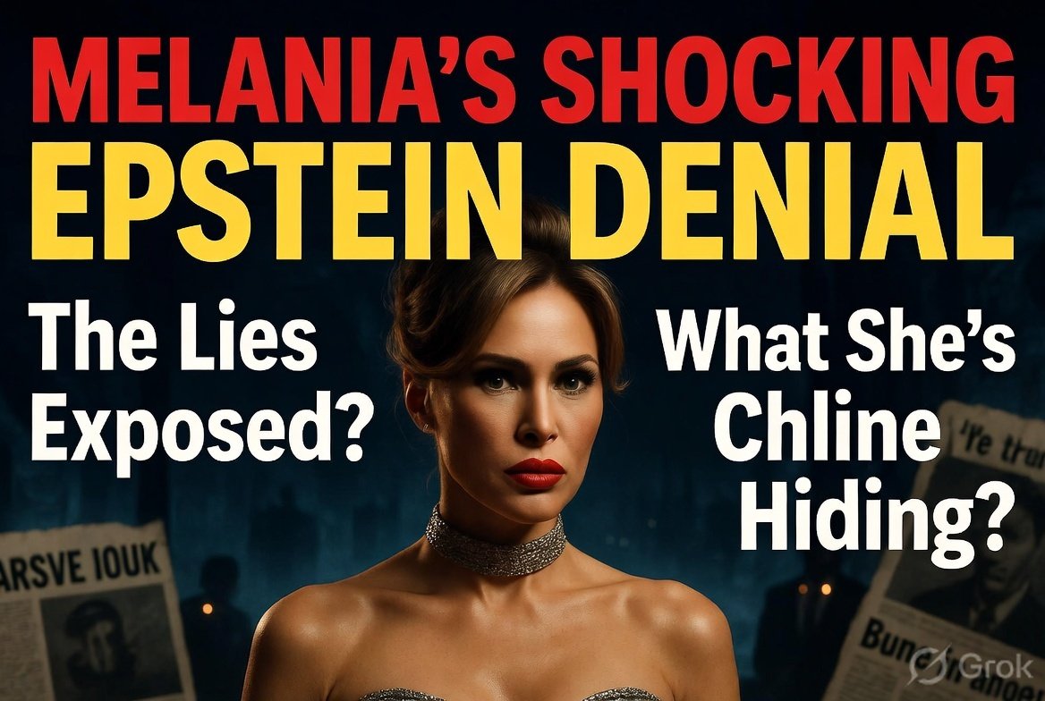 Melania Trump’s Epstein Denial: Scandal Spotlight