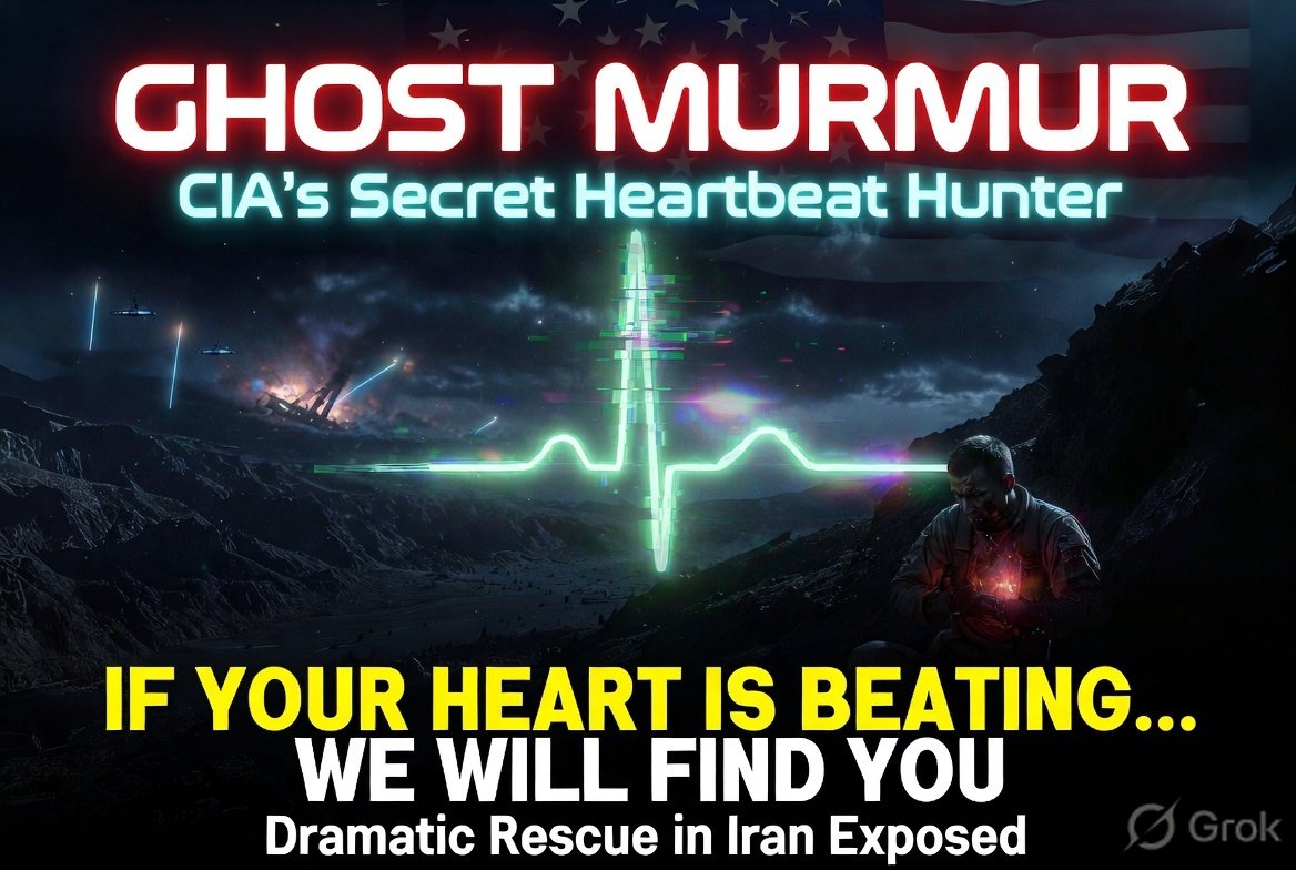 Ghost Murmur CIA Tool: Heartbeat Rescue in Iran