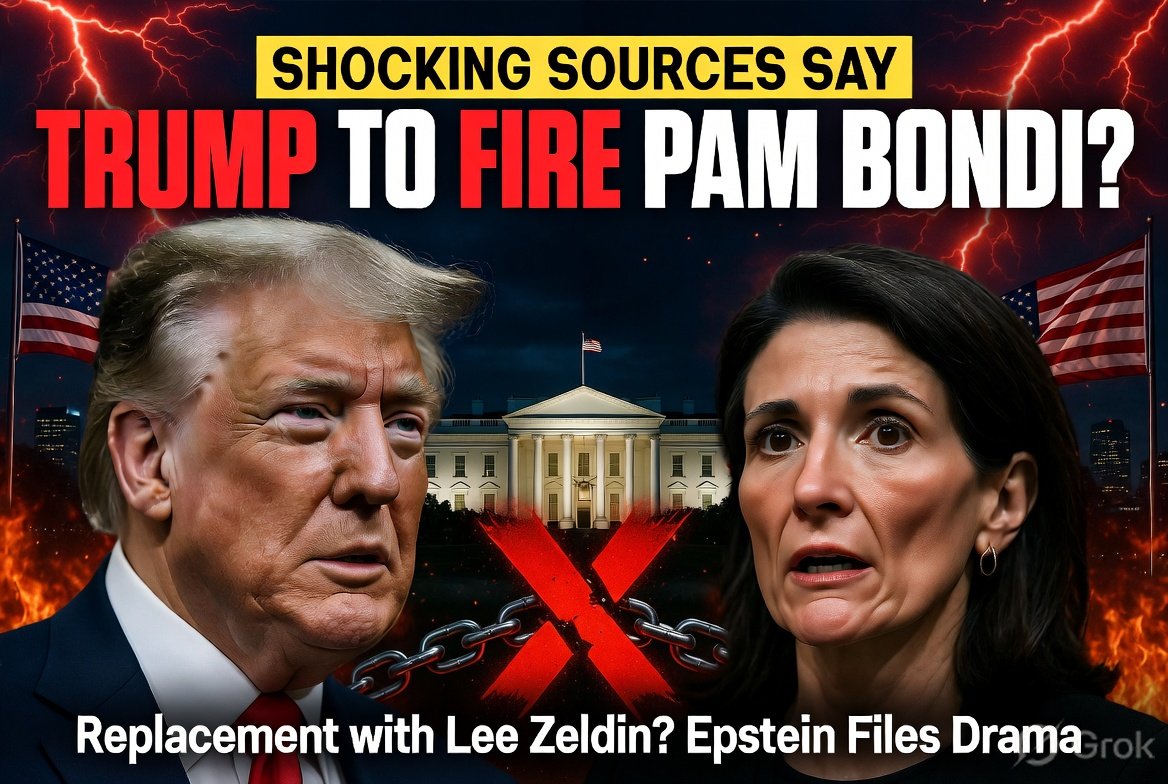 Trump is considering replacing Pam Bondi, according to a source