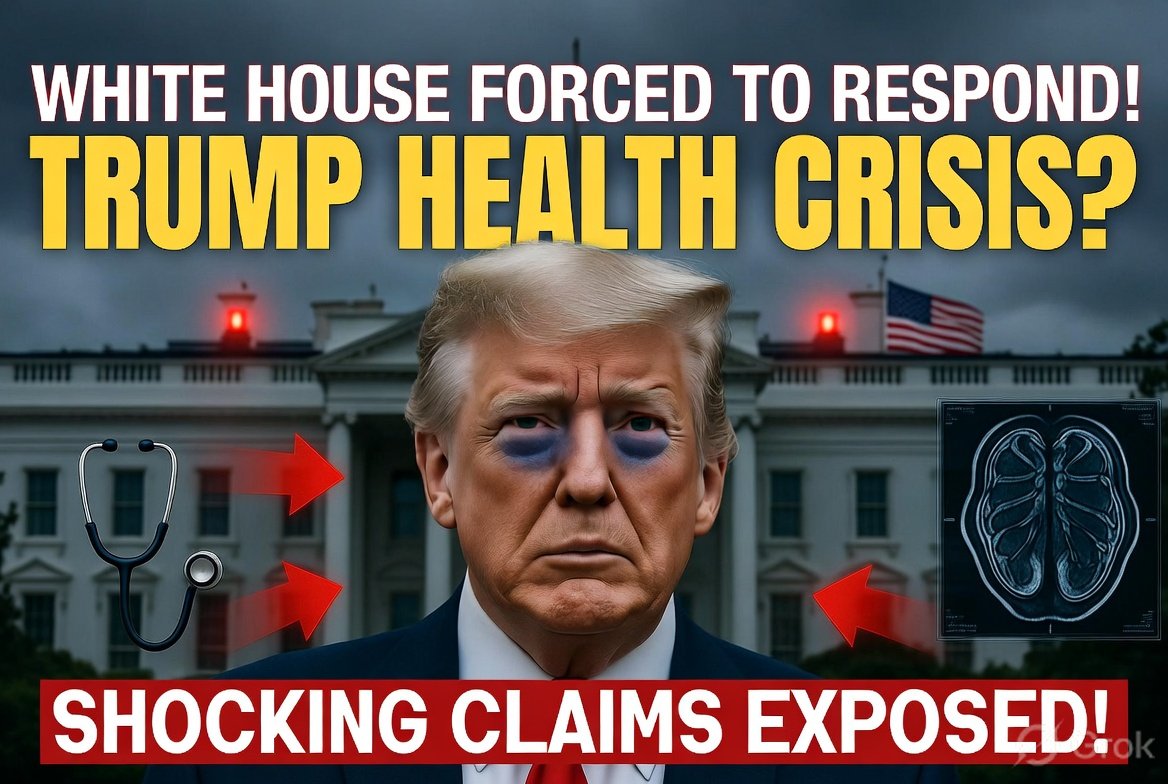 White House Forced to Address Claims of Trump Health Crisis