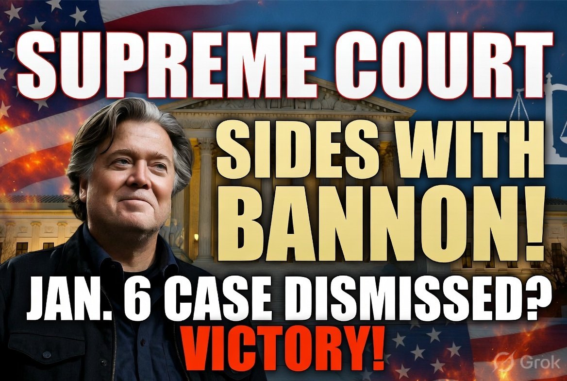 Supreme Court Sides with Steve Bannon: Jan. 6 Case